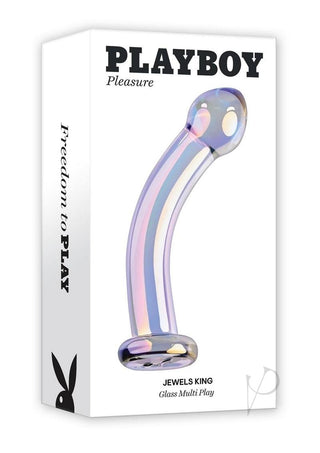 Playboy Jewels King Glass Probe - Purple