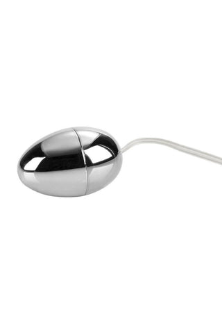 Pocket Exotics Vibrating Silver Egg