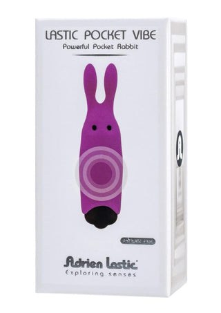 Pocket Vibe Silicone Vibrator - Purple