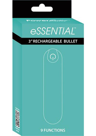 Powerbullet Essential Rechargeable Vibrating Bullet - Teal