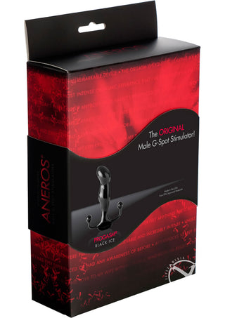 Progasm Black Ice Male G-Spot Stimulator - Black