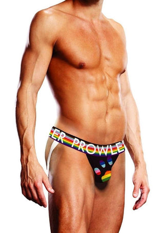 Prowler Black Oversized Paw Jock - Black/Multicolor - Large