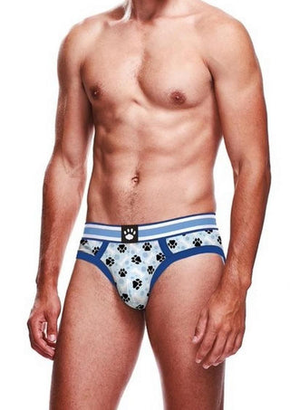 Prowler Blue Paw Brief - Blue/White - XSmall