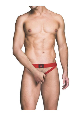 Prowler Red Ass-Less Cock Ring - Red - Large