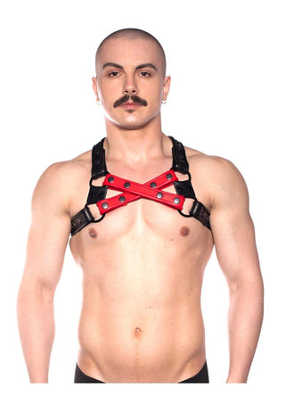 Prowler Red Cross Harness - Black/Red - Large/XLarge