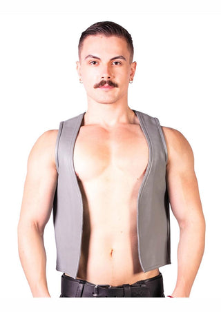 Prowler Red Monochrome Waistcoat - Gray/Grey - Large