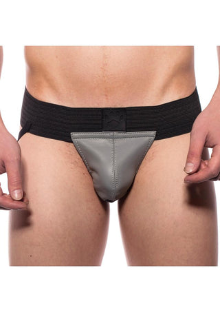 Prowler Red Pouch Jock - Black/Gray/Grey - XLarge