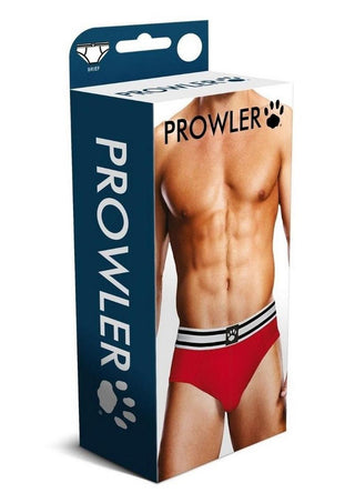 Prowler Red/White Brief - Red/White - Large