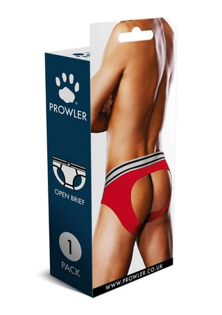 Prowler Red/White Open Brief