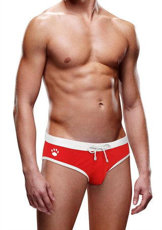 Prowler Swim Brief - Red - Small