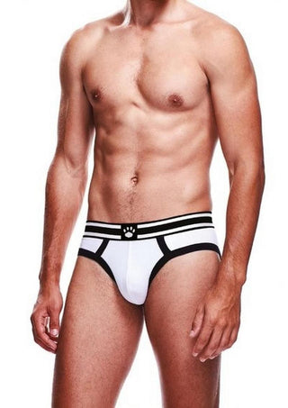 Prowler White/Black Brief - Black/White - XSmall