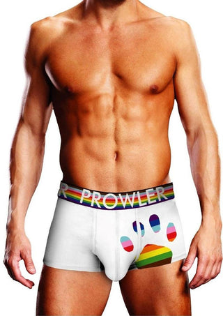 Prowler White Oversized Paw Trunk - Multicolor/White - Medium