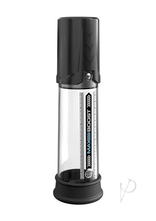 Pump Worx Max Boost Penis Pump - Black/Clear