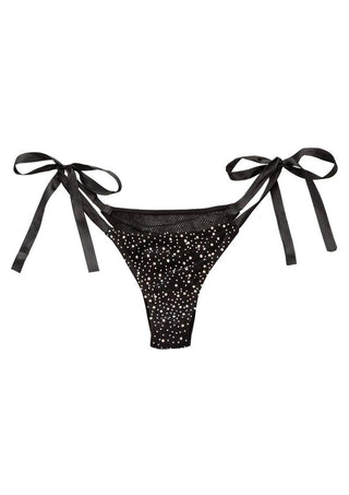 Radiance Side-Tie Panties - Black - One Size