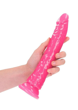 Realrock Slim Glow In The Dark Dildo with Suction Cup