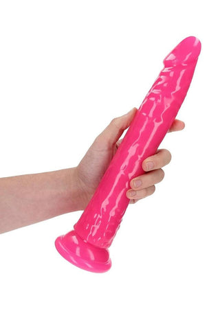 Realrock Slim Glow In The Dark Dildo with Suction Cup