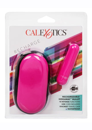 Rechargeable Hideaway Bullet Vibrator - Pink