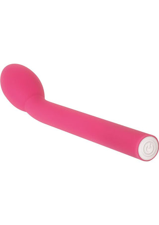 Rechargeable Power G Silicone Probe G-Spot Massager - Pink