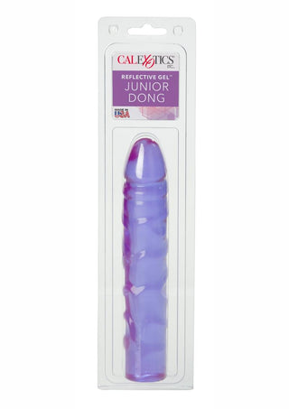 Reflective Gel Junior Dildo - Purple