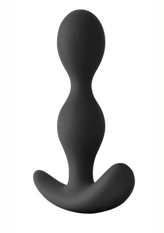 Renegade Pillager II Silicone Anal Plug - Black