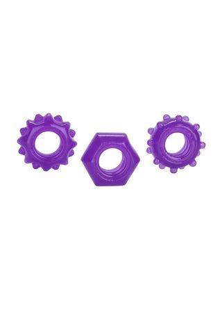 Reversible Ring Set Silicone Cock Ring