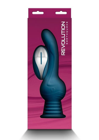 Revolution Earthquake Rechargeable Silicone Vibrator with Remote Control