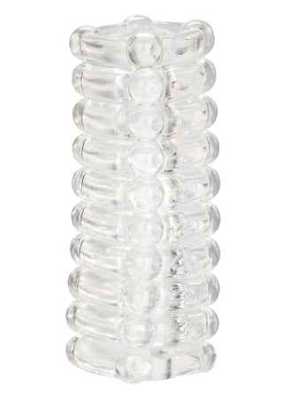 Ribbed Stroker - Clear