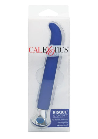 Risque 10 Function G G-Spot Vibrator - Blue