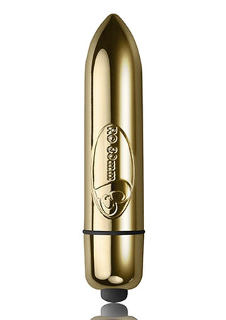 RO 80 Mm Single Speed Bullet Vibrator - Champagne Gold/Silver