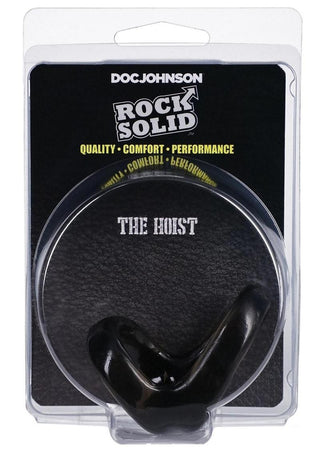 Rock Solid The Hoist Dual Cock Ring - Smoke