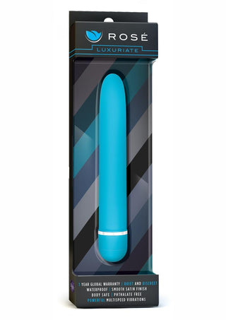 Rose Luxuriate Vibrator - Blue