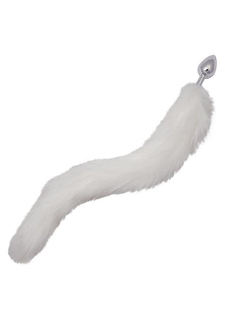 Running Wild Faux Fur Tail and Metallic Anal Plug