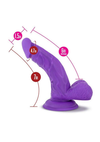 Ruse Magic Stick Silicone Dildo with Balls