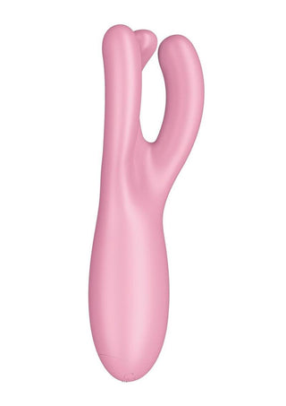 Satisfyer Threesome 4 Rechargeable Silicone Vibrator