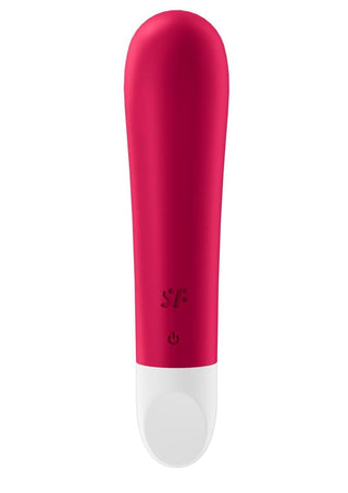 Satisfyer Ultra Power Bullet 1 Rechargeable Silicone Bullet Vibrator - Red