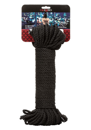 Scandal BDSM Rope - Black - 164ft/50m