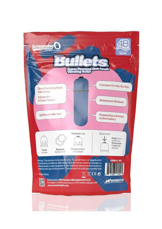 Screaming O 4b Bullet Vibrator