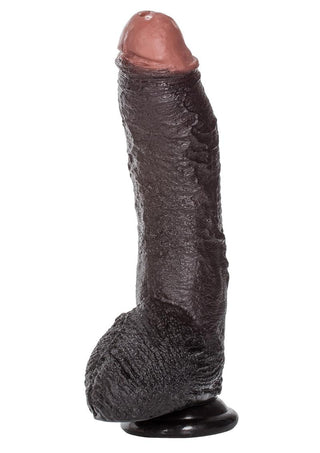 Sean Michaels Dong with Balls - Black/Brown - 7.75in