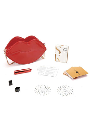 Secret Kisses Rouge - Gold/Red - 5 Pieces/Set