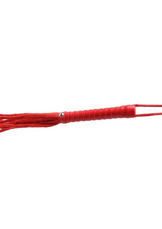 Sex and Mischief Red Rope Flogger