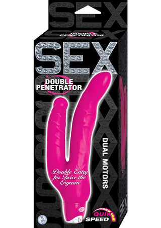 Sex Double Penetrator Vibrator - Pink