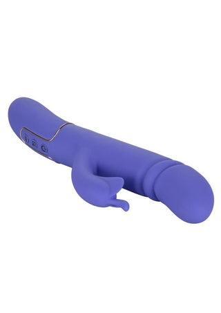 Shameless Seducer Rechargeable Silicone Thrusting Rabbit Vibrator