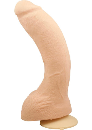 Signature Cocks Jeff Stryker Dildo - Flesh/Vanilla - 10in