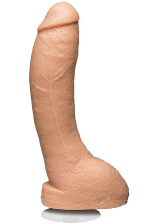 Signature Cocks Jeff Stryker Dildo - Flesh/Vanilla - 10in