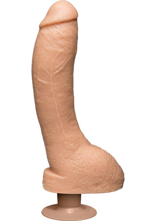 Signature Cocks Jeff Stryker Vibrating Dildo - Flesh/Vanilla - 10in