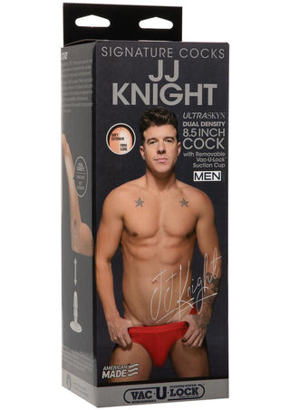 Signature Cocks Jj Knight Dildo - Vanilla - 8.5in