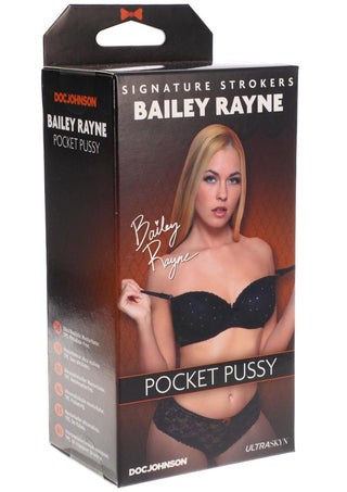 Signature Strokers Bailey Rayne Ultraskyn Pocket Masturbator - Pussy - Vanilla