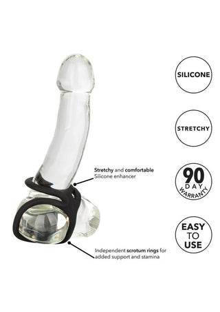 Silicone Ball Spreader Cock Ring