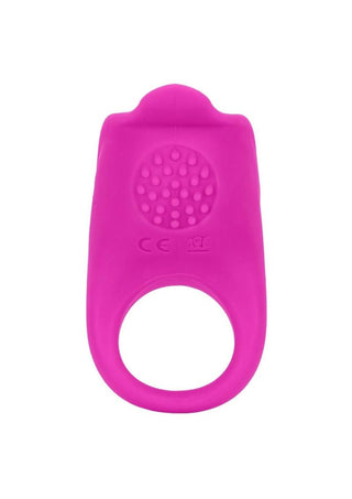 Silicone Rechargeable Teasing Enhancer Cockring Waterproof