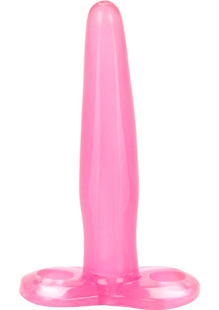 Silicone Tee Probe Butt Plug - Pink